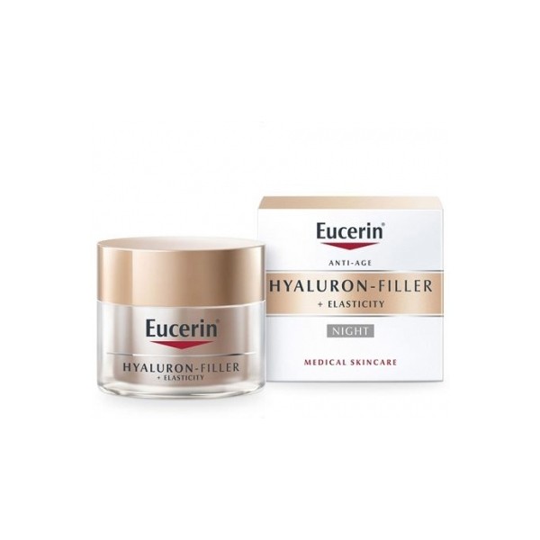 EUCERIN HYALURON-FILLER + ELASTICITY NOĆNA KREMA 50 ml 