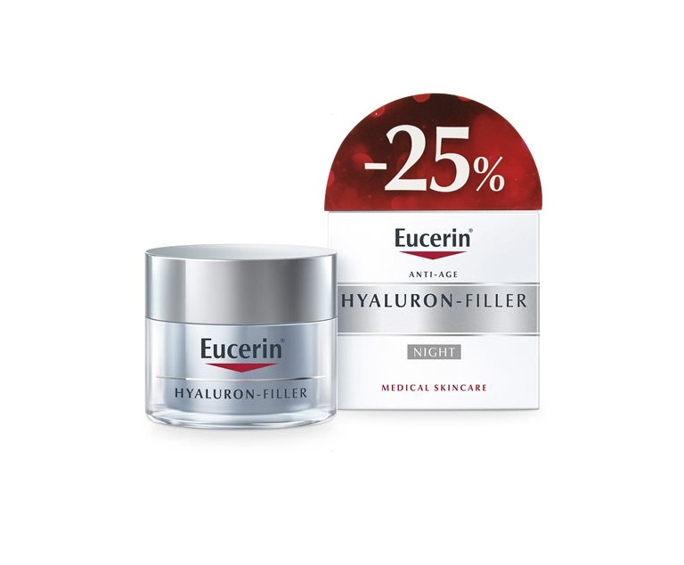 EUCERIN HYALURON-FILLER NOĆNA KREMA -25% 