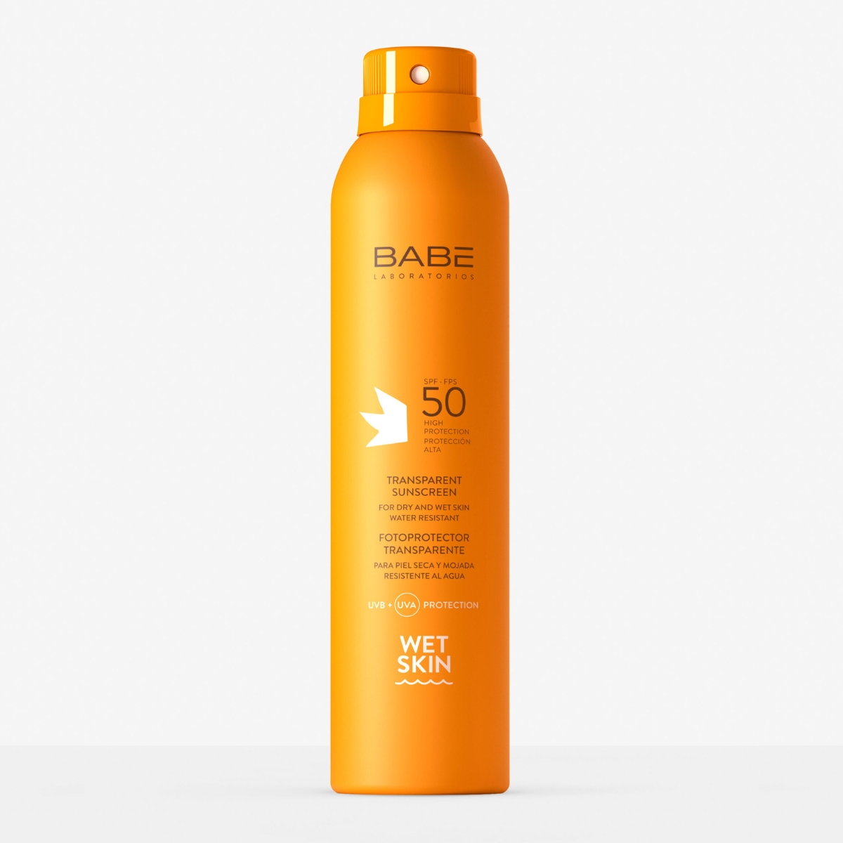 BABE SUN TRANSPARENT WET SKIN SPF50 200ML 