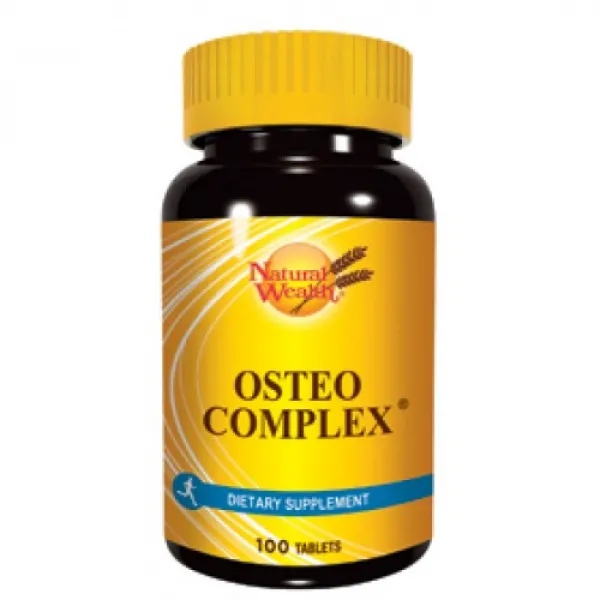 NATURAL WEALTH OSTEO COMPLEX Ca + Mg + Fe 100 tableta 