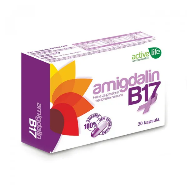 AMIGDALIN B17 ACIVE LIFE 30 kapsula 