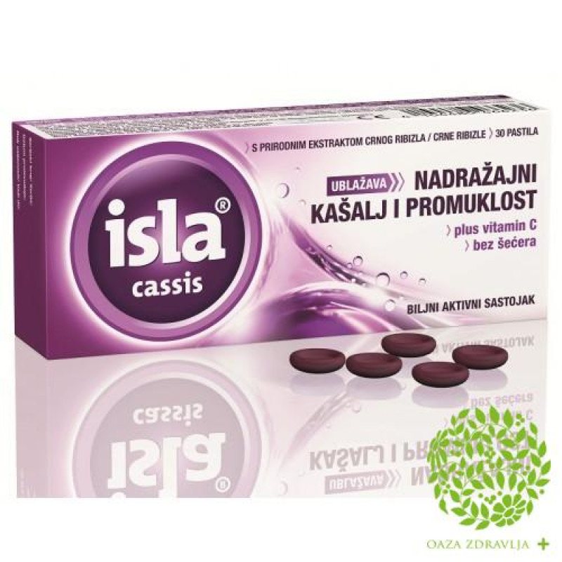 ISLA CASSIS 30 tableta | Oaza zdravlja | Akcija & Cena